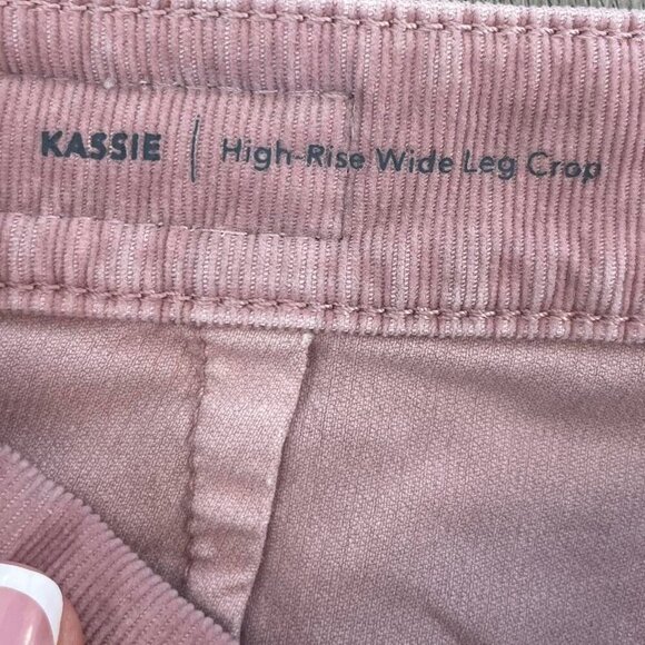Ag Kassie Corduroy Jeans- Pink - Picture 7 of 8